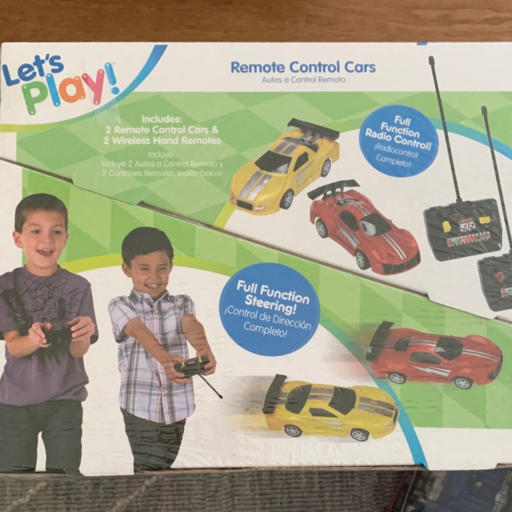 Target Remote Control Cars Set - Yellow and Red - Picture 2 of 2